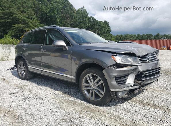 WVGEP9BPXGD002689 2016 VOLKSWAGEN TOUAREG Gray Առջևի աջ