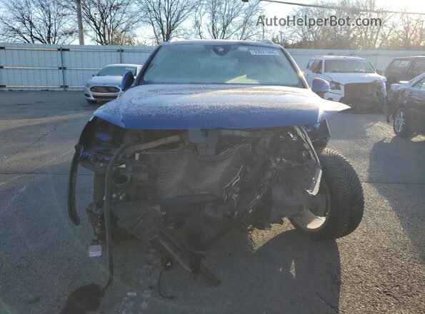 WVGGF7BP4HD004679 2017 VOLKSWAGEN TOUAREG Blue Widok z przodu