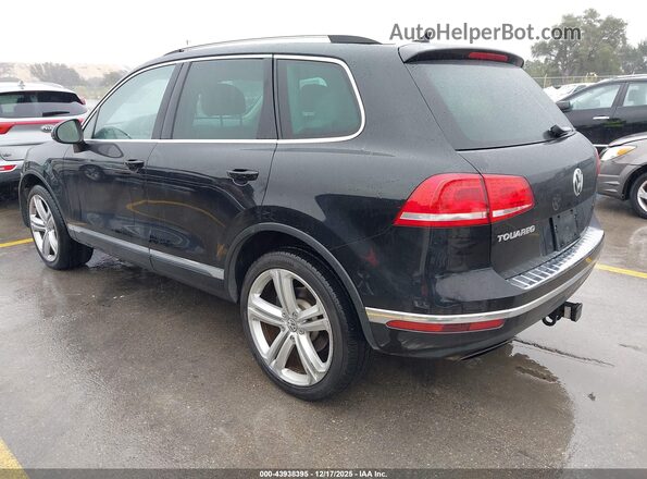 WVGGF7BPXHD001396 2017 VOLKSWAGEN TOUAREG Dark Blue Задняя левая четверть