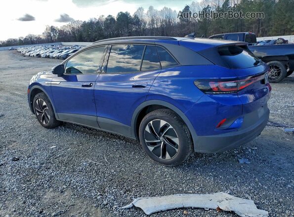WVGGNPE20MP062512 2021 VOLKSWAGEN ID.4 Blue Rear left