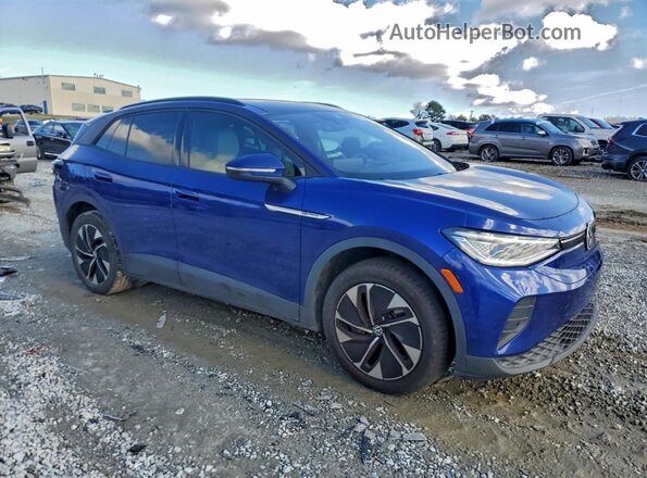 WVGGNPE20MP062512 2021 VOLKSWAGEN ID.4 Blue Front right