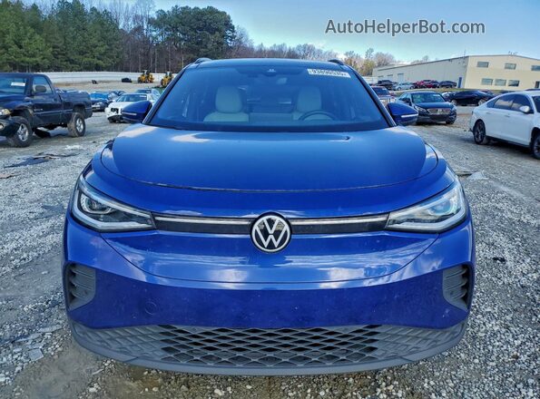 WVGGNPE20MP062512 2021 VOLKSWAGEN ID.4 Blue Front view
