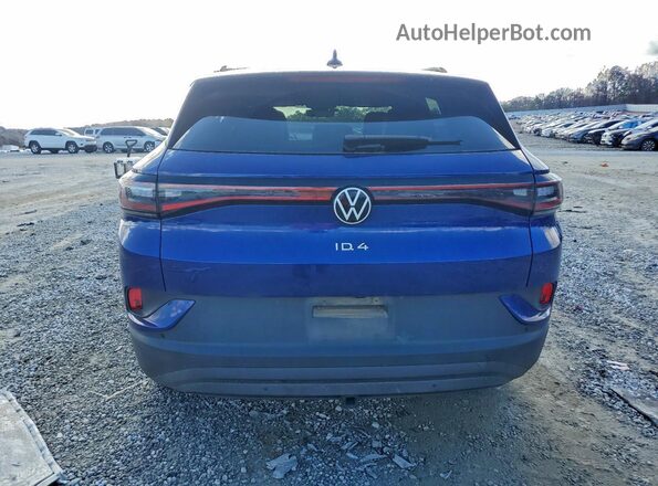 WVGGNPE20MP062512 2021 VOLKSWAGEN ID.4 Blue Rear view