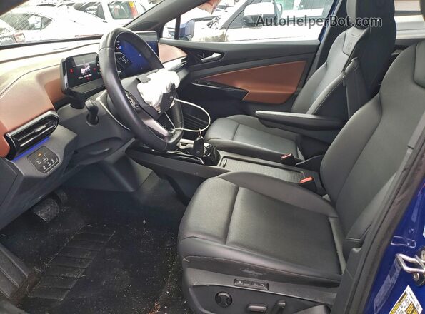 WVGGNPE20NP053116 2022 VOLKSWAGEN ID.4 Синий Вид салона спереди