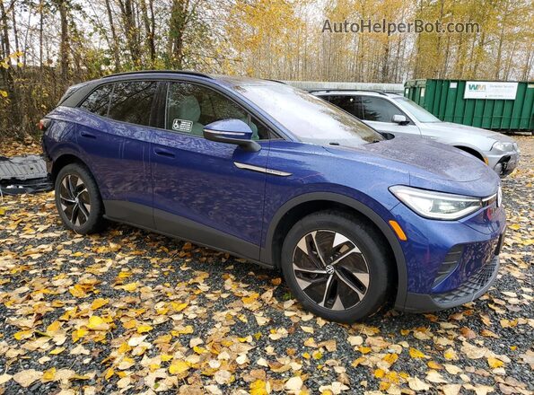 WVGGNPE24NP036755 2022 VOLKSWAGEN ID.4 Blue წინა მარჯვენა