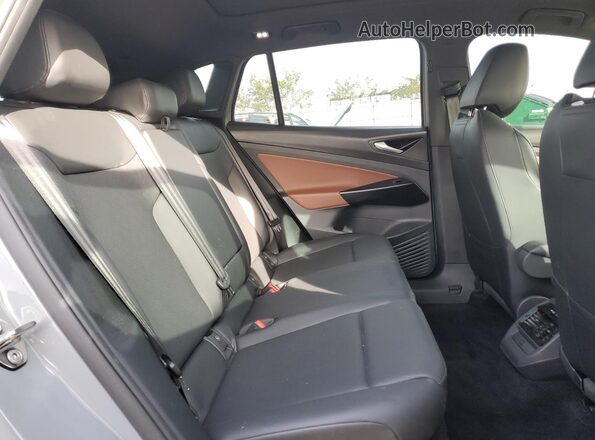 WVGGNPE2XMP064560 2021 VOLKSWAGEN ID.4 Gray Widok wnętrza z tyłu