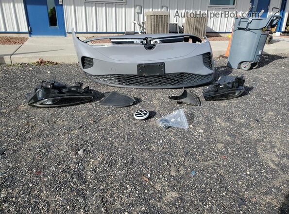 WVGGNPE2XMP064560 2021 VOLKSWAGEN ID.4 Gray Widok naklejki z numerem VIN