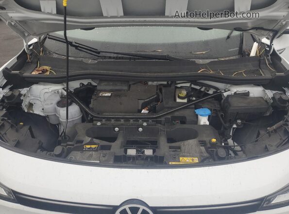 WVGKMPE20NP050763 2022 VOLKSWAGEN ID.4 White Vista del compartimento del motor