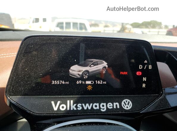 WVGKMPE21NP040775 2022 VOLKSWAGEN ID.4 Blue Սարքավորումների վահանակի տեսք