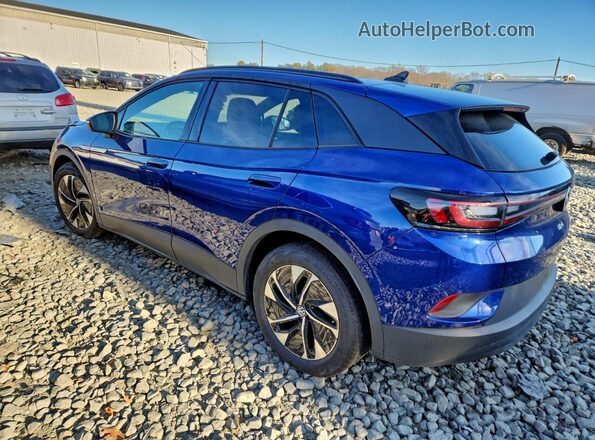 WVGTMPE20MP023839 2021 VOLKSWAGEN ID.4 Синий Задняя левая четверть