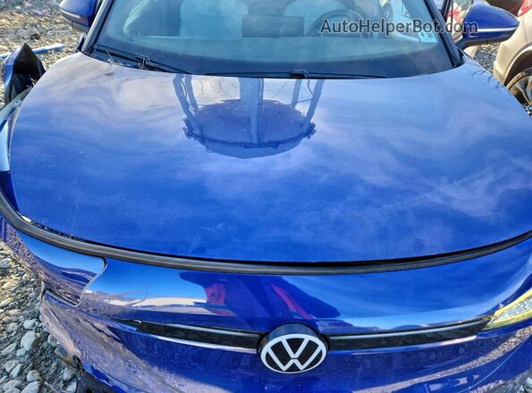 WVGTMPE20MP023839 2021 VOLKSWAGEN ID.4 Синий Вид подкапотного пространства