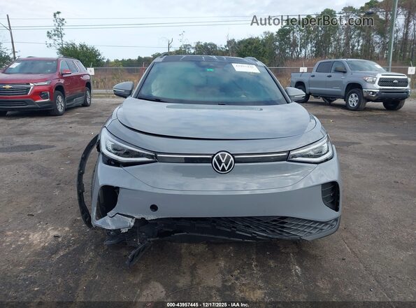WVGTMPE22NP073661 2022 VOLKSWAGEN ID.4 Gray Instrument cluster view