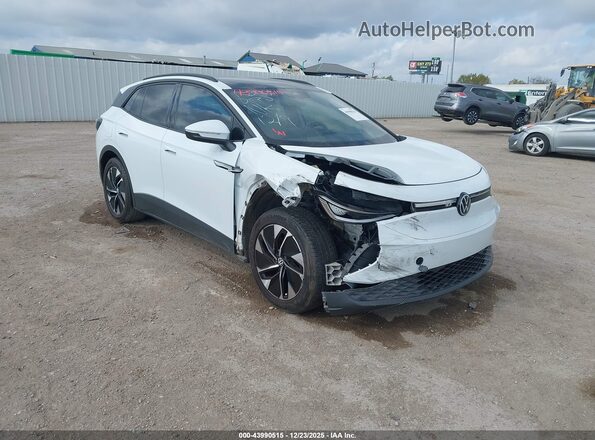 WVGTMPE23NP066752 2022 VOLKSWAGEN ID.4 White Front view