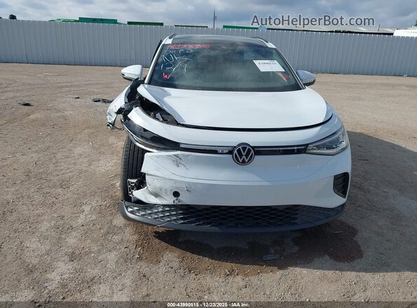 WVGTMPE23NP066752 2022 VOLKSWAGEN ID.4 White Instrument cluster view
