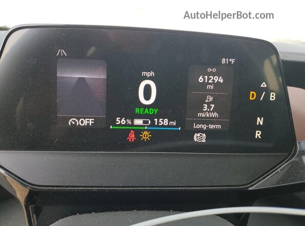 WVGTMPE26MP052939 2021 VOLKSWAGEN ID.4 Белый Вид щитка приборов