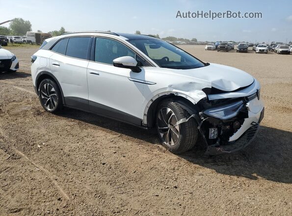 WVGTMPE26MP052939 2021 VOLKSWAGEN ID.4 Белый Передняя правая четверть