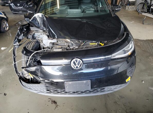 WVGTMPE27MP054893 2021 VOLKSWAGEN ID.4 Black Engine compartment view
