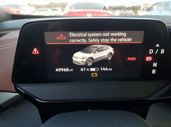WVGTMPE29MP041059 2021 VOLKSWAGEN ID.4 Silver Widok zestawu wskaźników
