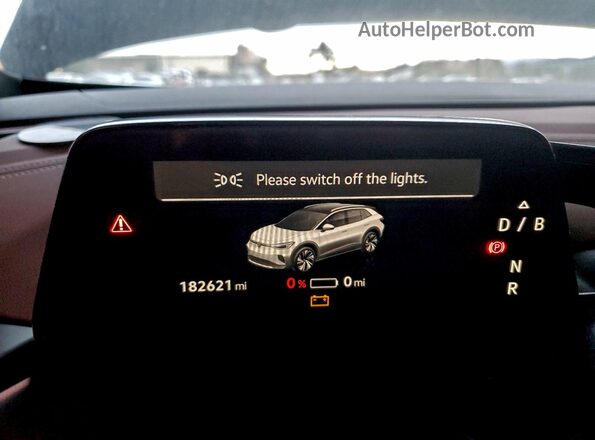 WVGTMPE29MP053177 2021 VOLKSWAGEN ID.4 Black ხელსაწყოთა პანელის ხედი