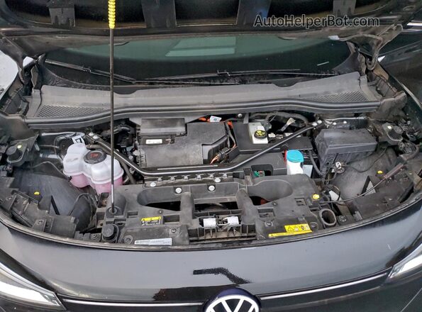 WVGTMPE29MP053177 2021 VOLKSWAGEN ID.4 Black ძრავის განყოფილების ხედი