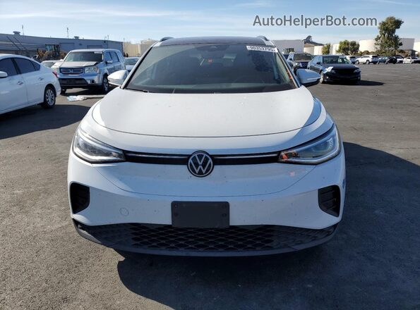 WVGTMPE2XMP028160 2021 VOLKSWAGEN ID.4 White წინა ხედი