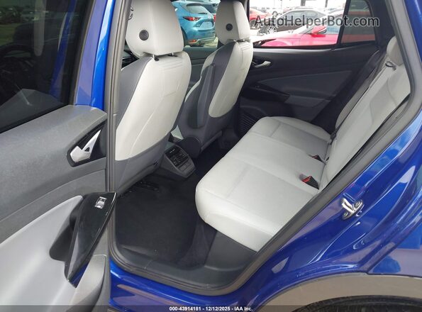 WVGUNPE20MP066398 2021 VOLKSWAGEN ID.4 Blue Vista de la etiqueta del VIN