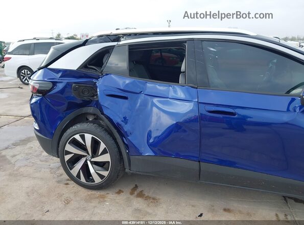 WVGUNPE20MP066398 2021 VOLKSWAGEN ID.4 Blue Vista frontal