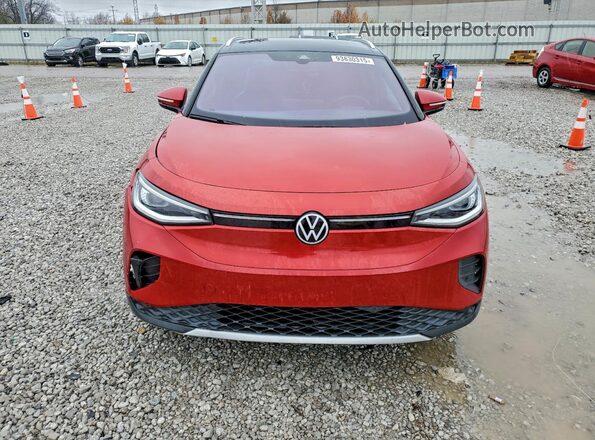 WVGUNPE23NP041738 2022 VOLKSWAGEN ID.4 Red წინა ხედი
