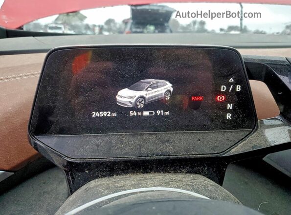 WVGUNPE23NP041738 2022 VOLKSWAGEN ID.4 Red ხელსაწყოთა პანელის ხედი