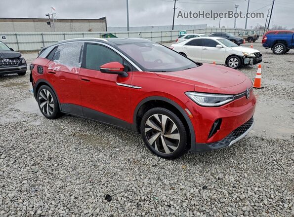 WVGUNPE23NP041738 2022 VOLKSWAGEN ID.4 Red წინა მარჯვენა