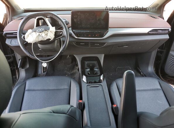 WVGUNPE27NP070255 2022 VOLKSWAGEN ID.4 Black Առջևի վահանակի տեսք