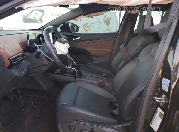 WVGUNPE27NP070255 2022 VOLKSWAGEN ID.4 Black Սալոնի դիմացի տեսք