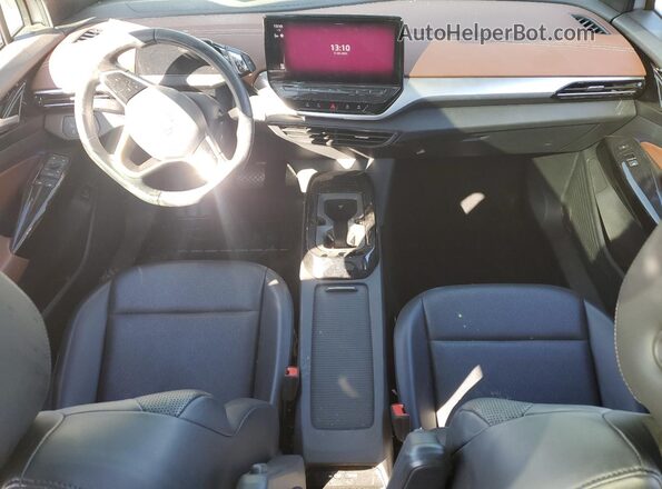 WVGUNPE28MP061031 2021 VOLKSWAGEN ID.4 Silver წინა პანელის ხედი