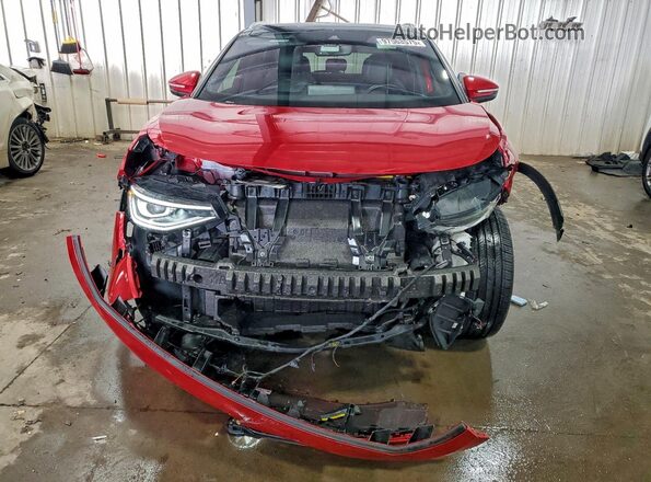 WVGUNPE29NP040738 2022 VOLKSWAGEN ID.4 Red Դիմացի տեսք