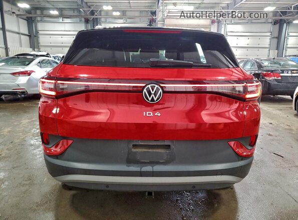 WVGUNPE29NP040738 2022 VOLKSWAGEN ID.4 Red Հետևի տեսք
