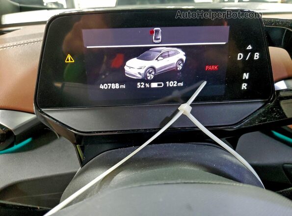 WVGUNPE29NP040738 2022 VOLKSWAGEN ID.4 Red Սարքավորումների վահանակի տեսք