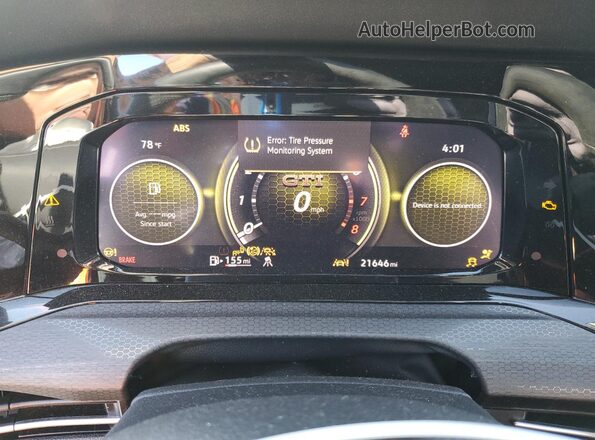 WVW487CD0NW209082 2022 VOLKSWAGEN GTI Silver Սարքավորումների վահանակի տեսք