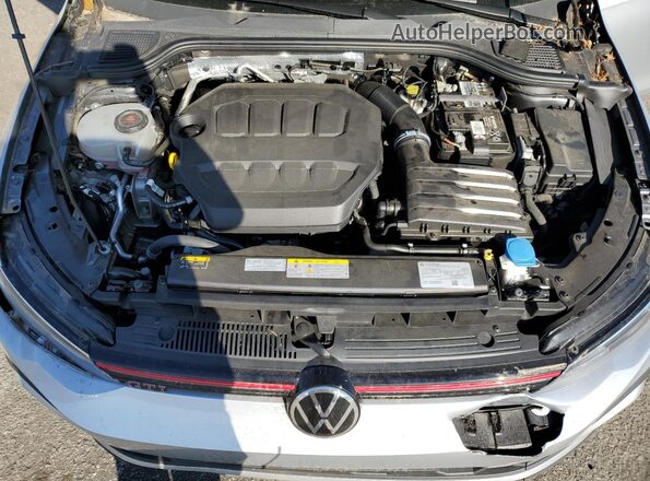 WVW487CD0NW209082 2022 VOLKSWAGEN GTI Silver Սալոնի հետևի տեսք