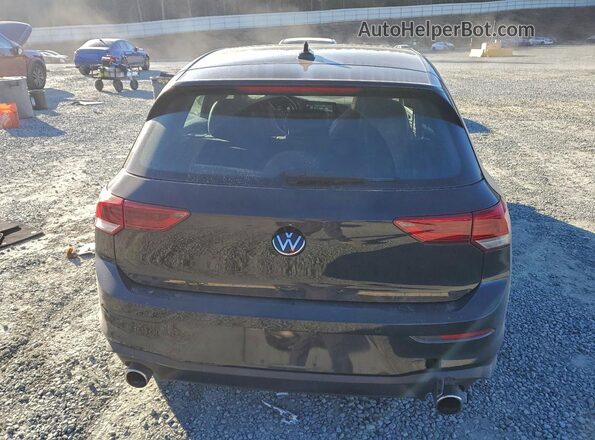 WVW487CD3NW216799 2022 VOLKSWAGEN GTI Black Вид ззаду