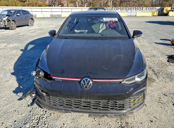WVW487CD3NW216799 2022 VOLKSWAGEN GTI Black Вид спереду