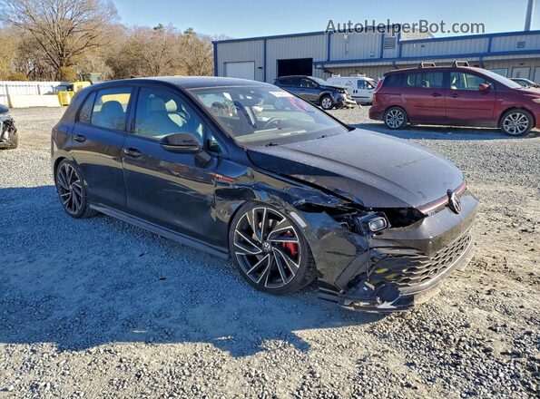 WVW487CD3NW216799 2022 VOLKSWAGEN GTI Black Передня права чверть