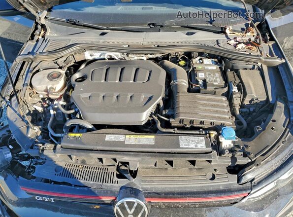 WVW487CD3NW216799 2022 VOLKSWAGEN GTI Black Вид задньої частини салону