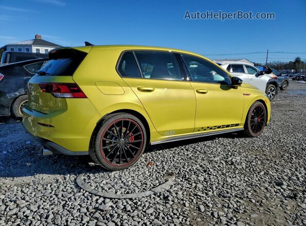 WVW9A7CD1PW181063 2023 VOLKSWAGEN GTI Yellow Задня права чверть