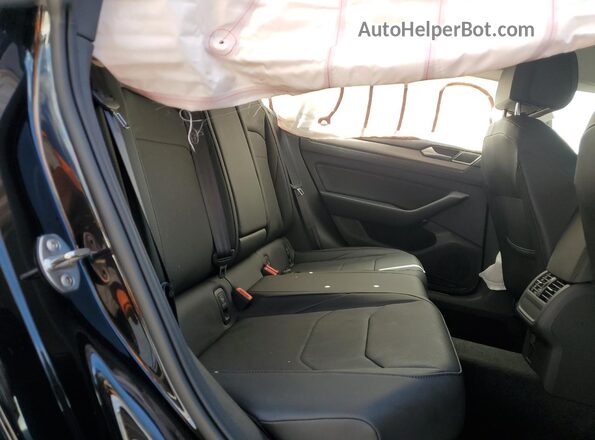 WVWAR7ANXLE017585 2020 VOLKSWAGEN ARTEON Black უკანა სავარძლების ხედი