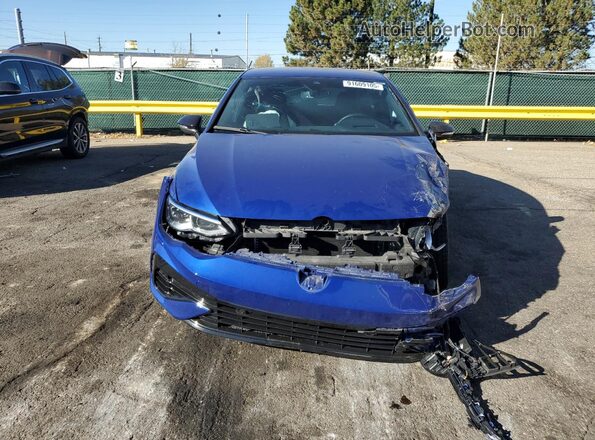 WVWBB7CDXPW192769 2023 VOLKSWAGEN GOLF Blue წინა ხედი