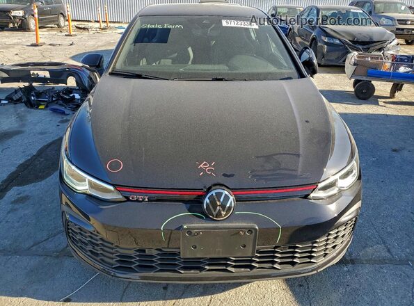 WVWGA7CDXPW146741 2023 VOLKSWAGEN GTI Black Widok z przodu