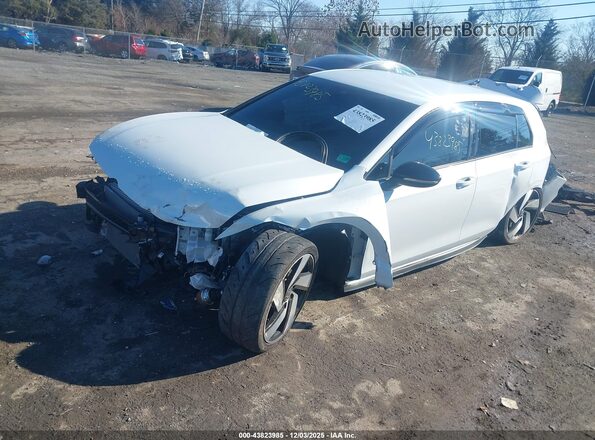 WVWGA7CDXPW168822 2023 VOLKSWAGEN GOLF White წინა მარცხენა ხედი სამი მეოთხედიდან