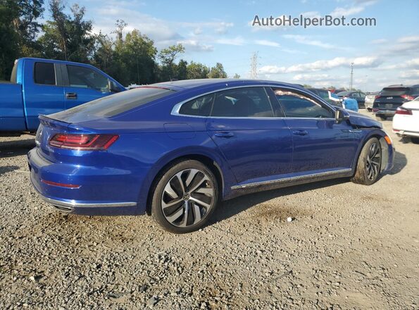 WVWHR7AN0ME009799 2021 VOLKSWAGEN ARTEON Blue Tył prawy