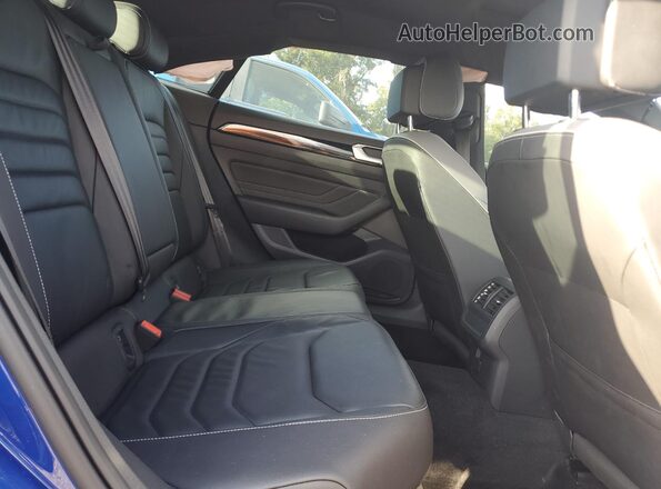 WVWHR7AN0ME009799 2021 VOLKSWAGEN ARTEON Blue Widok tylnych siedzeń