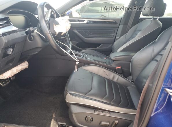 WVWHR7AN0ME009799 2021 VOLKSWAGEN ARTEON Blue Widok wnętrza z przodu